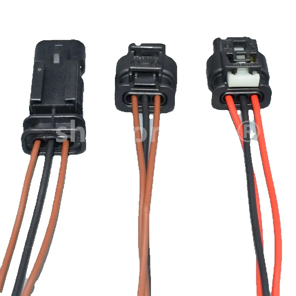 Conector estanco 3 pines Shhworldsea para radar marcha atrás VW Audi