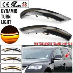 Lámpara de espejo LED dinámico intermitente - VW Touareg 7L 2007-2011