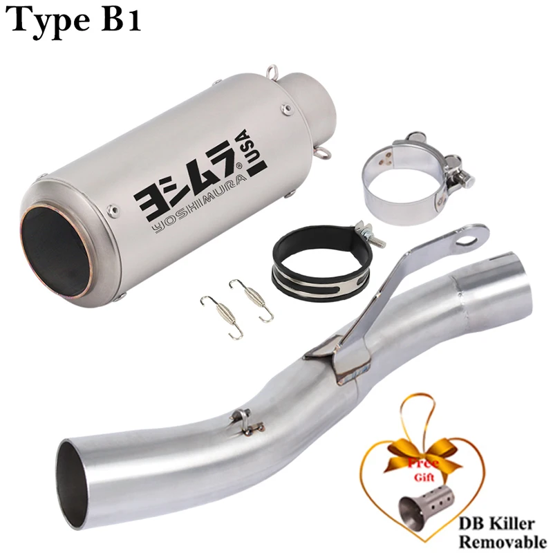 Tubo escape medio 51 mm con dB Killer – Triumph Speed Triple 1200RS/RR - imagen 4