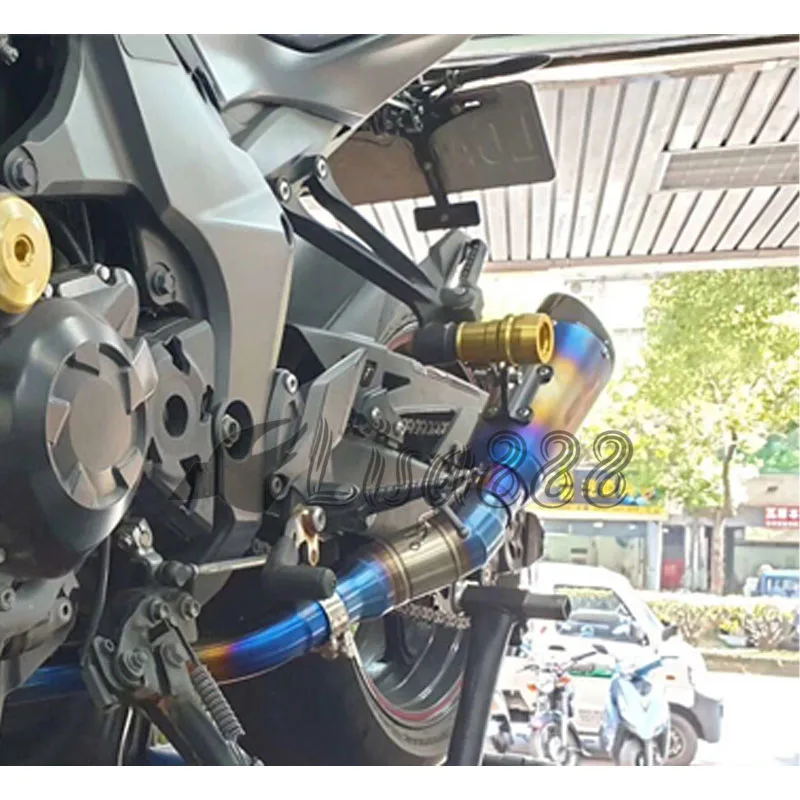 Silenciador Slip On inoxidable para Kawasaki Z1000