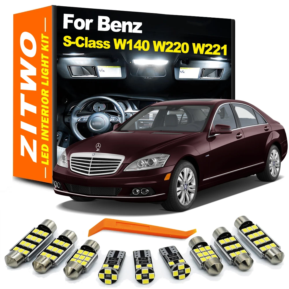Kit de luces LED interior Mercedes-Benz Clase S W140, W220 y W221