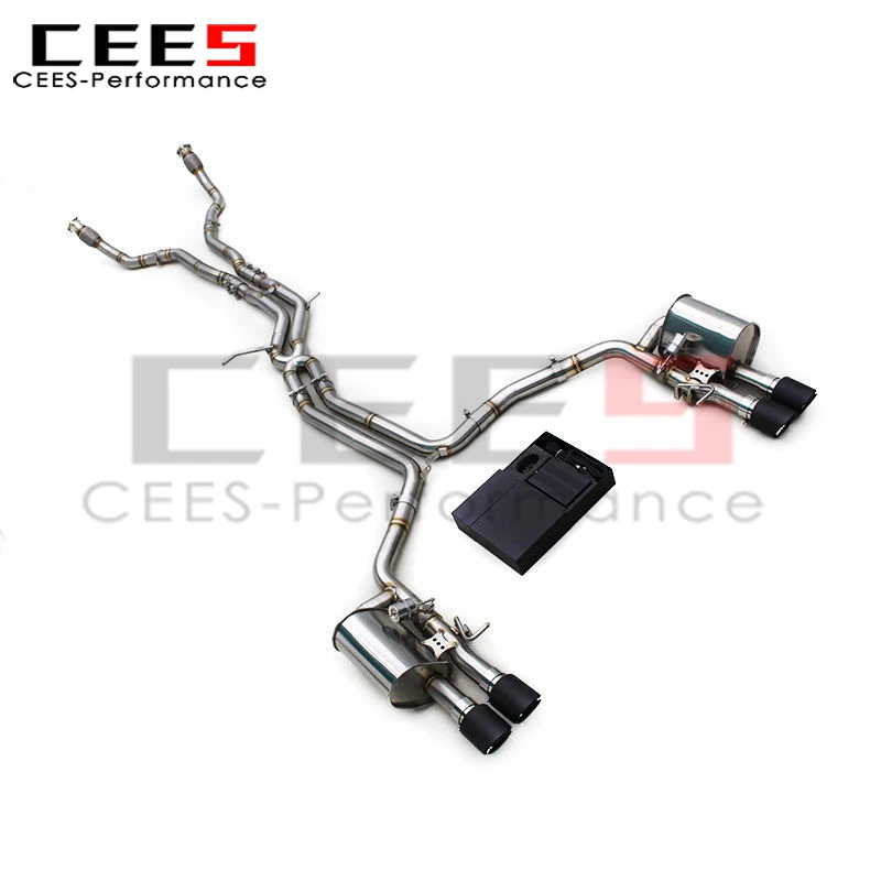Ceees escape catback valvulado Audi S4/S5 B8.5 3.0 T