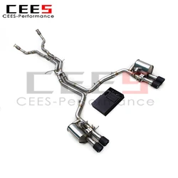 Ceees escape catback valvulado Audi S4/S5 B8.5 3.0 T
