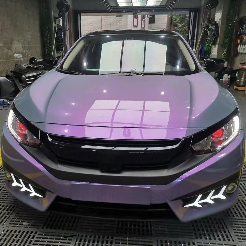 Rollo de película de protección de pintura PPF de Color de alta calidad, envoltura antiarañazos, película de envoltura para coche, película camaleón PPF TPU - imagen 2