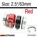 2.5inch 63mm Red