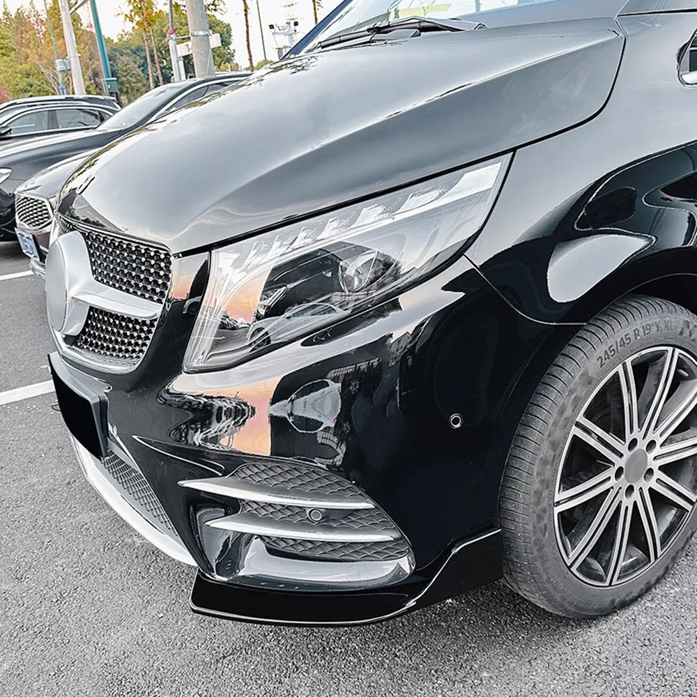 Parachoques AMG Mercedes Clase V W447 deflector labio - imagen 4