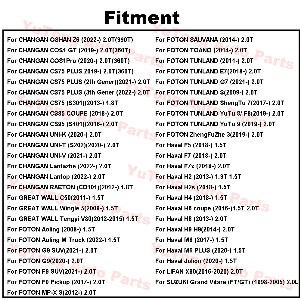 Bujías de ignición para CHANGAN CS75 Plus y HAVAL H6, Jolion – 1.5T 2.0T - imagen 5
