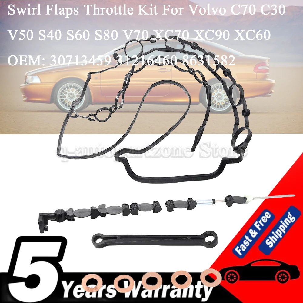 Kit reparación mariposas de admisión Volvo 30777650