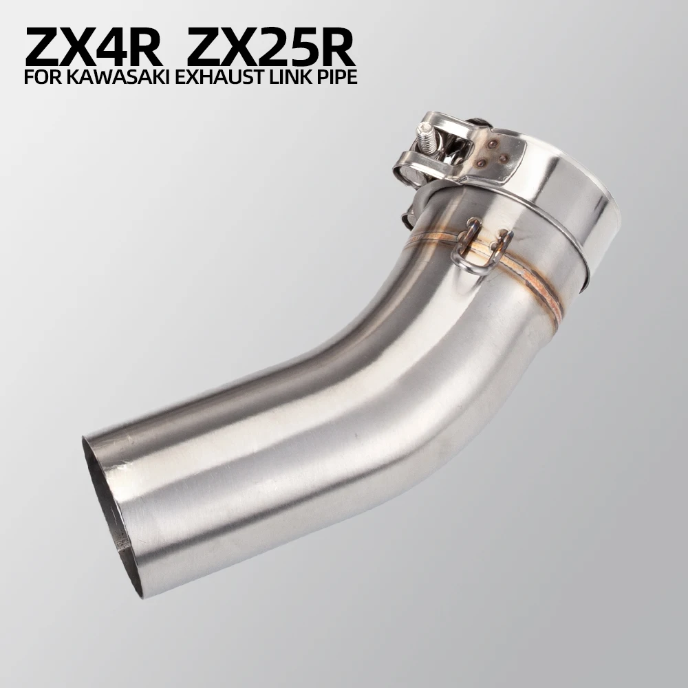 Tubo escape Kawasaki ZX25R ZX25RR ZX4R ZX4RR motocicleta inoxidable