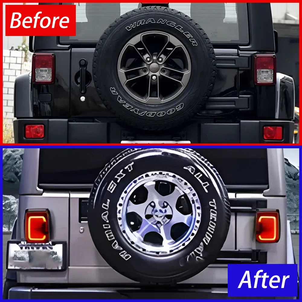 Luces traseras LED intermitente para Jeep Wrangler 2007-2017 - imagen 3