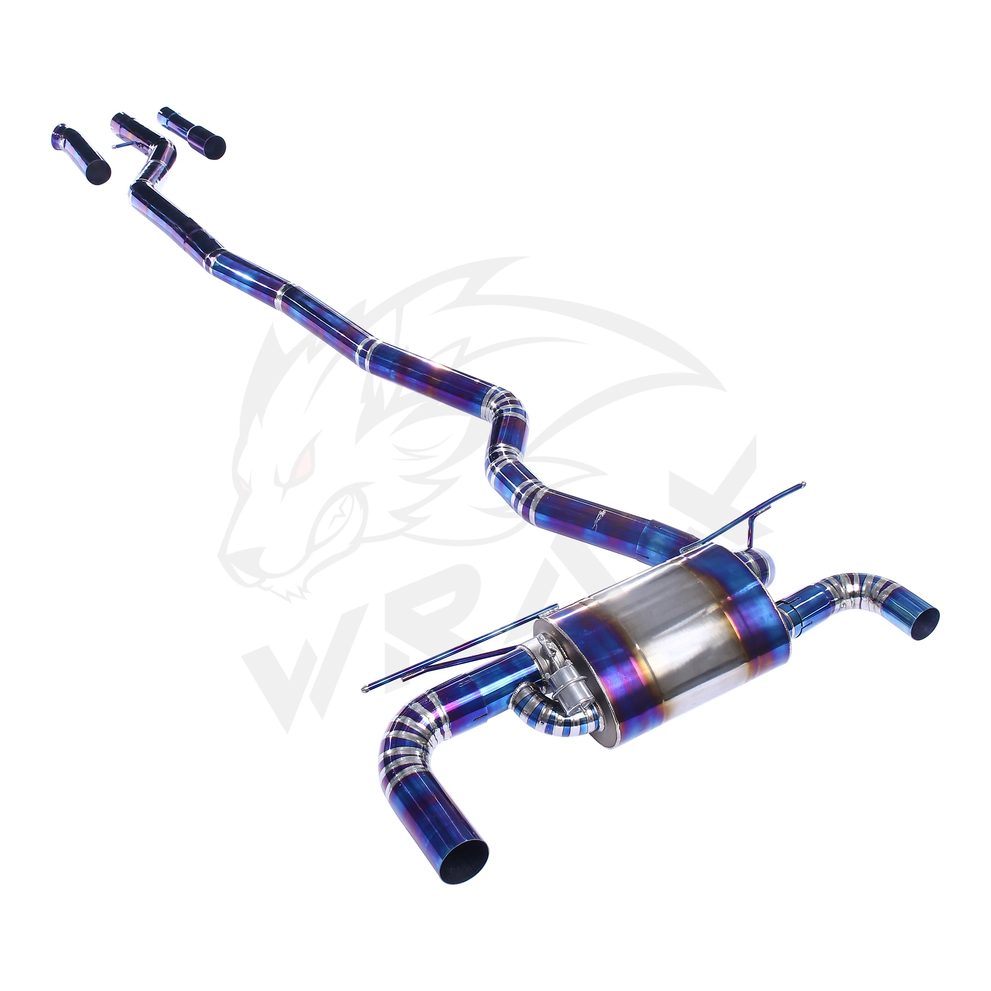 WRAX Uitlaat Voor BMW 2 3 4 5 Serie F 2007-2020 titanium legering Catback Hoge Prestaties Uitlaat Uitlaatsystemen staart Prestaties - imagen 2