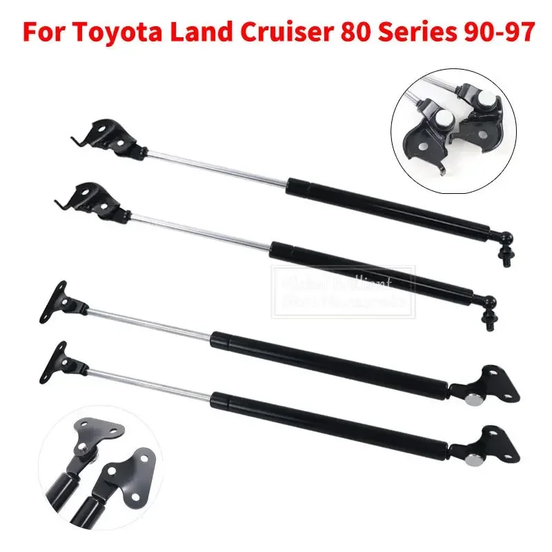 Soporte elevación resorte gas Toyota Land Cruiser 80 1990-1997