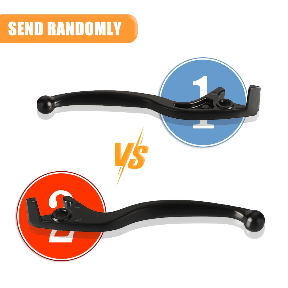 Maneta de freno hidráulico negro para scooter - QJ Keeway Honda Yamaha - imagen 2