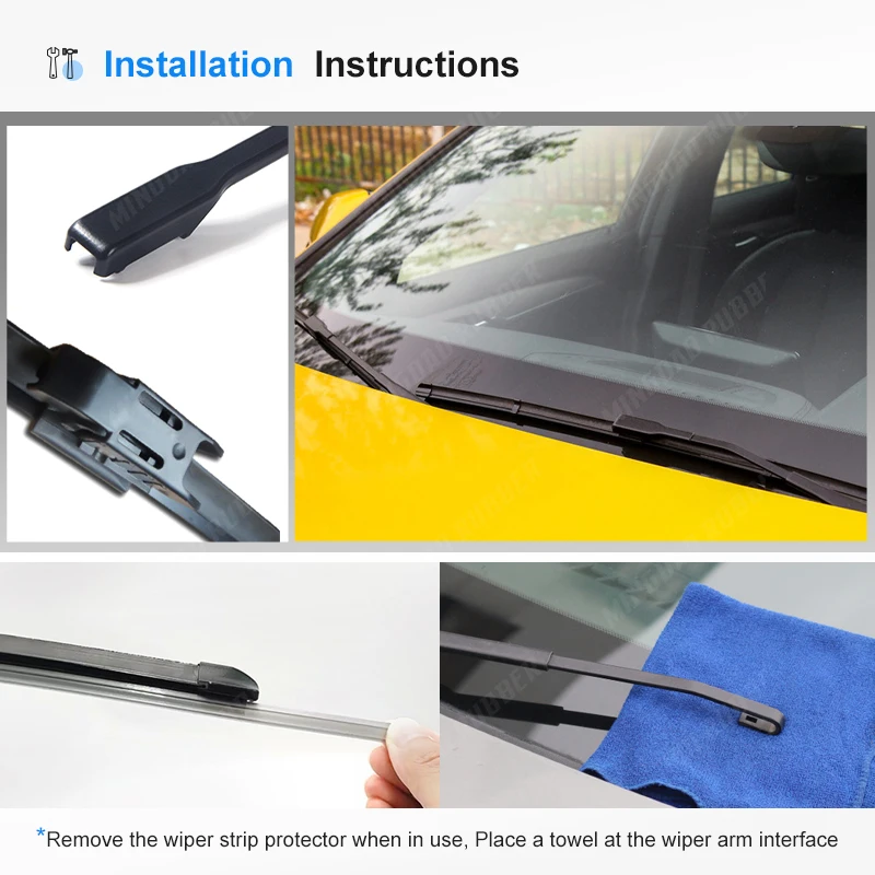 Escobillas limpiaparabrisas Dacia Sandero 2020-2024 – set completo 24+16+9 - imagen 3
