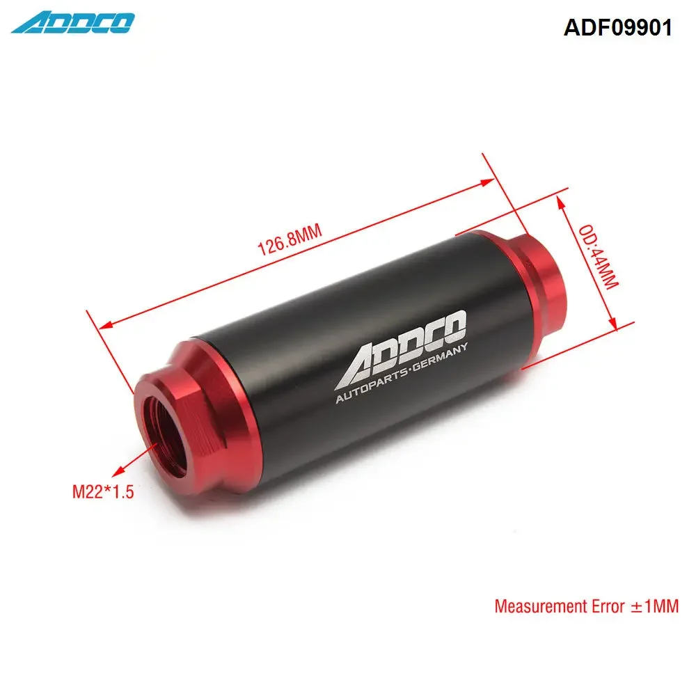 Filtro en línea universal para carreras con adaptadores AN10/AN8/AN6 - imagen 2