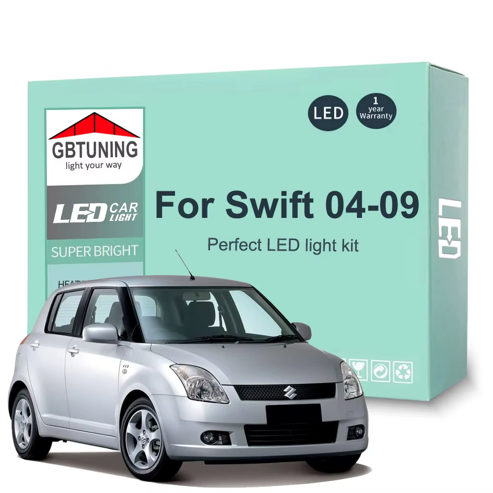Kit bombillas LED interior Canbus para Suzuki Swift 2004-2009