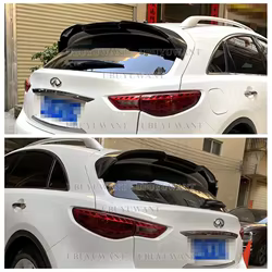 Alerón de fibra de carbono brillante para Infiniti FX35/FX38