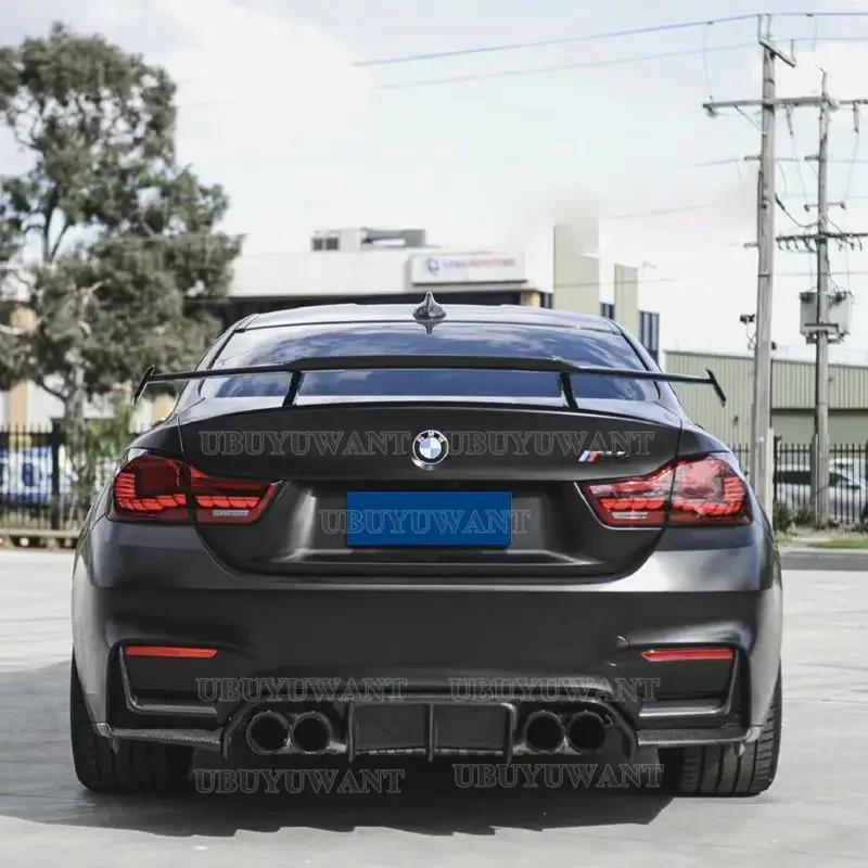 Alerón de maletero en fibra de carbono estilo GT para BMW M3/M4 - imagen 2