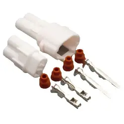 Shhworldsea conector sellado 2 pines 2 mm 6180-2181/6187-2171