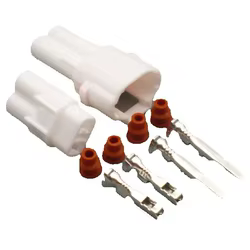 Shhworldsea conector sellado 2 pines 2 mm 6180-2181/6187-2171