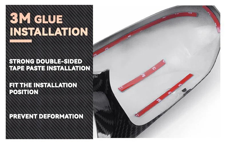 Capuchones retrovisor exterior negro – Mercedes Clase A W177 2019+ - imagen 4