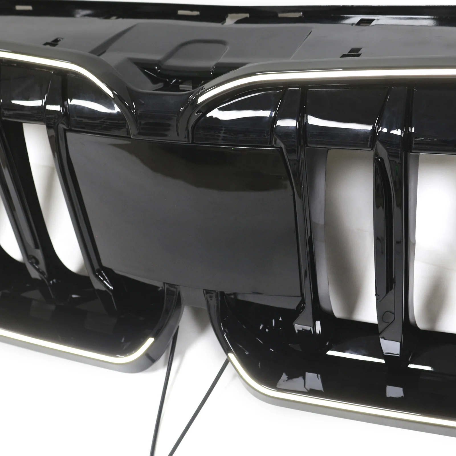 Parrilla riñón parachoques BMW X1 U11 U12 – Artudatech negro brillante - imagen 4