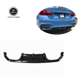 Labio parachoques trasero fibra carbono MP – BMW M3 M4 F80 F82 F83 2015-2020