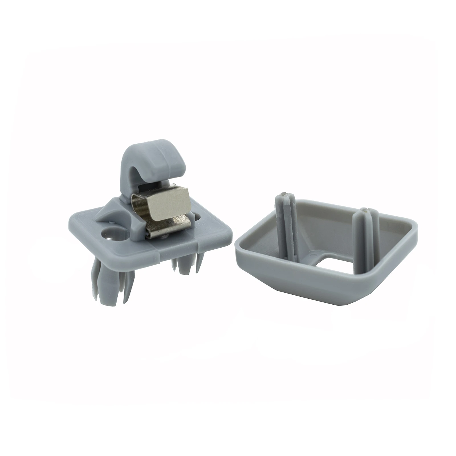 Clip parasol interior Audi para A1-A7, Q3/Q5, S4/S5 gris 8E/8U - imagen 4