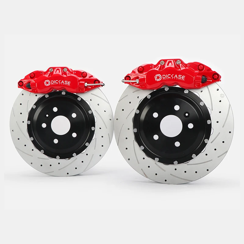 DICASE kit pinzas de freno rojas con discos perforados para BMW E90 - imagen 4
