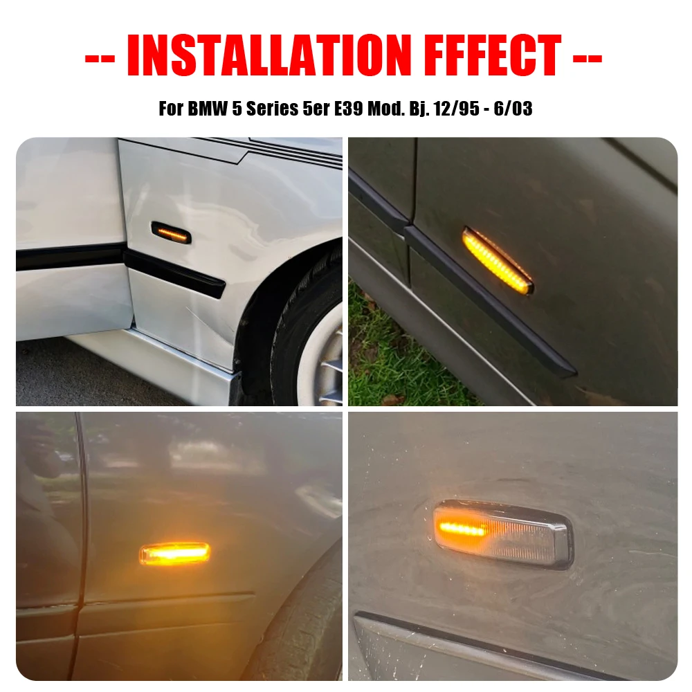Intermitentes LED secuenciales BMW Serie 5 E39 M5 - imagen 2