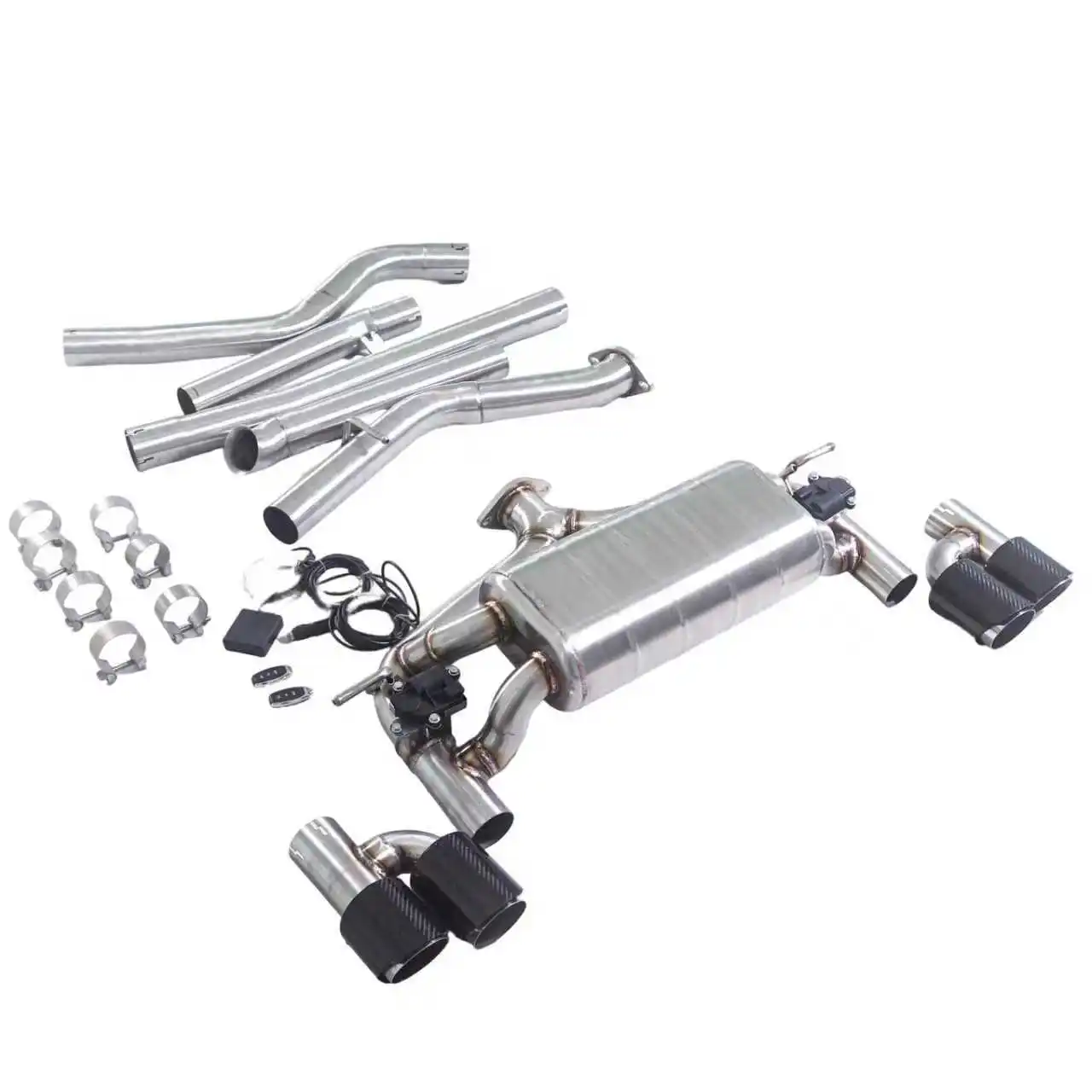 Escape cat-back GFC con válvula para BMW Serie 3 F30 318i/320i 2.0T - imagen 2