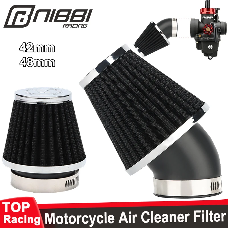 NIBBI limpiador de admisión con abrazadera para carburador Honda GY6