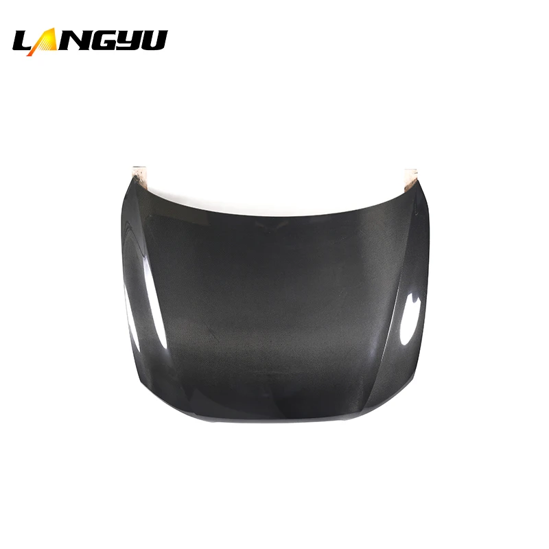 Langyu Capó de fibra de carbono estilo OEM para Audi A5 2009-2011 - imagen 2