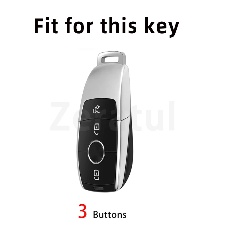 Funda llave TPU para Mercedes-Benz A C E S GLC CLA GLB GLS - imagen 2