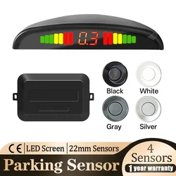 Hippcron Kit de sensores de aparcamiento con pantalla LED