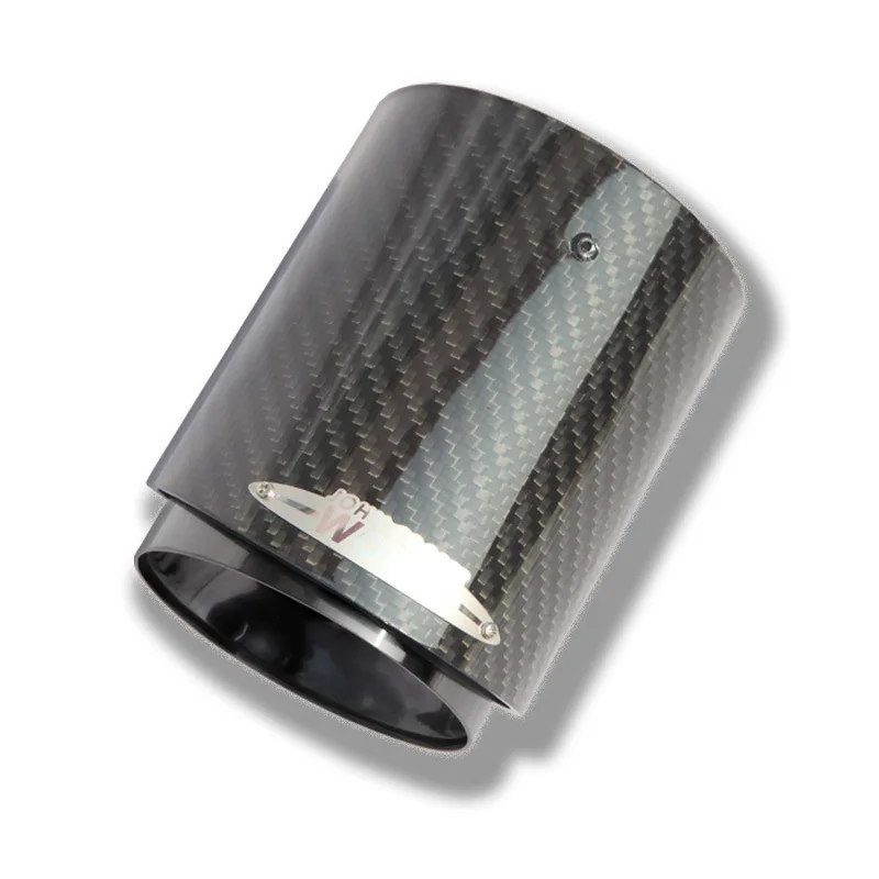 Tubo de escape de carbono negro para BMW Mini Cooper JCW alto brillo - imagen 4