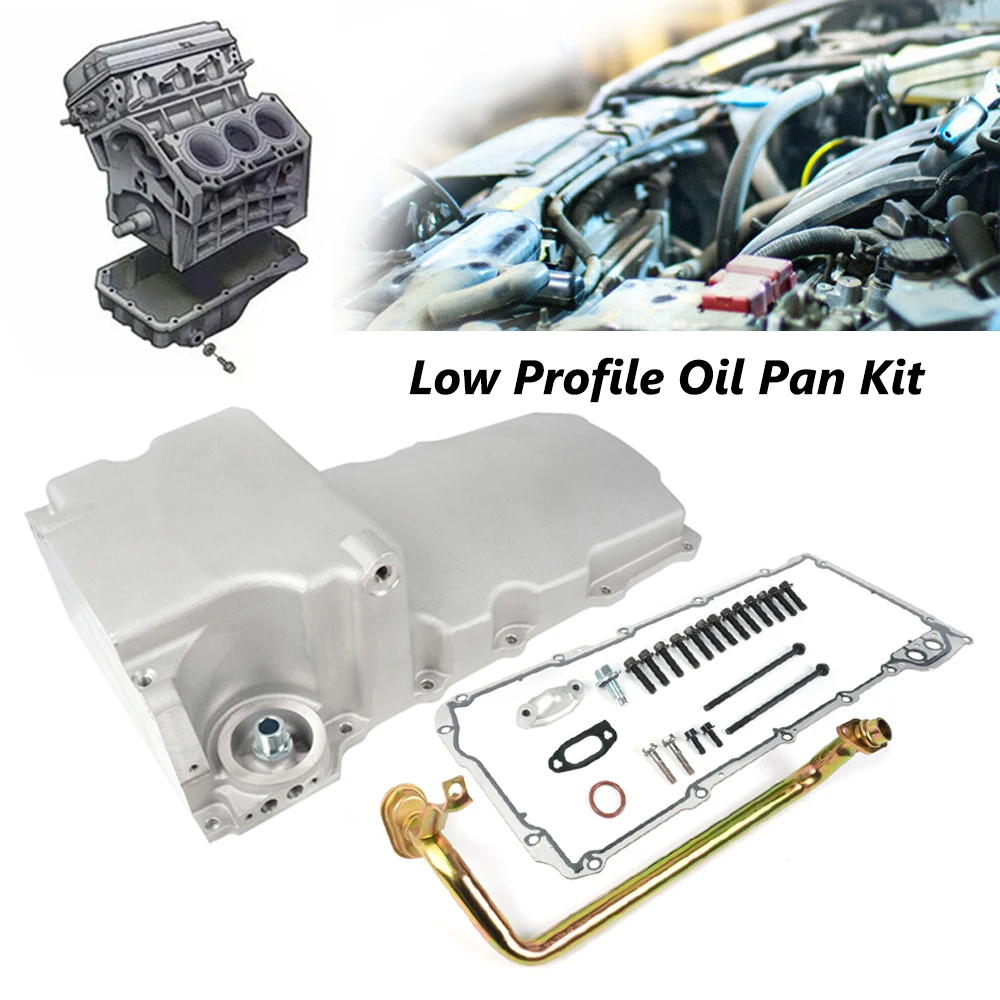 Cárter de aceite de aluminio para motores GM LS