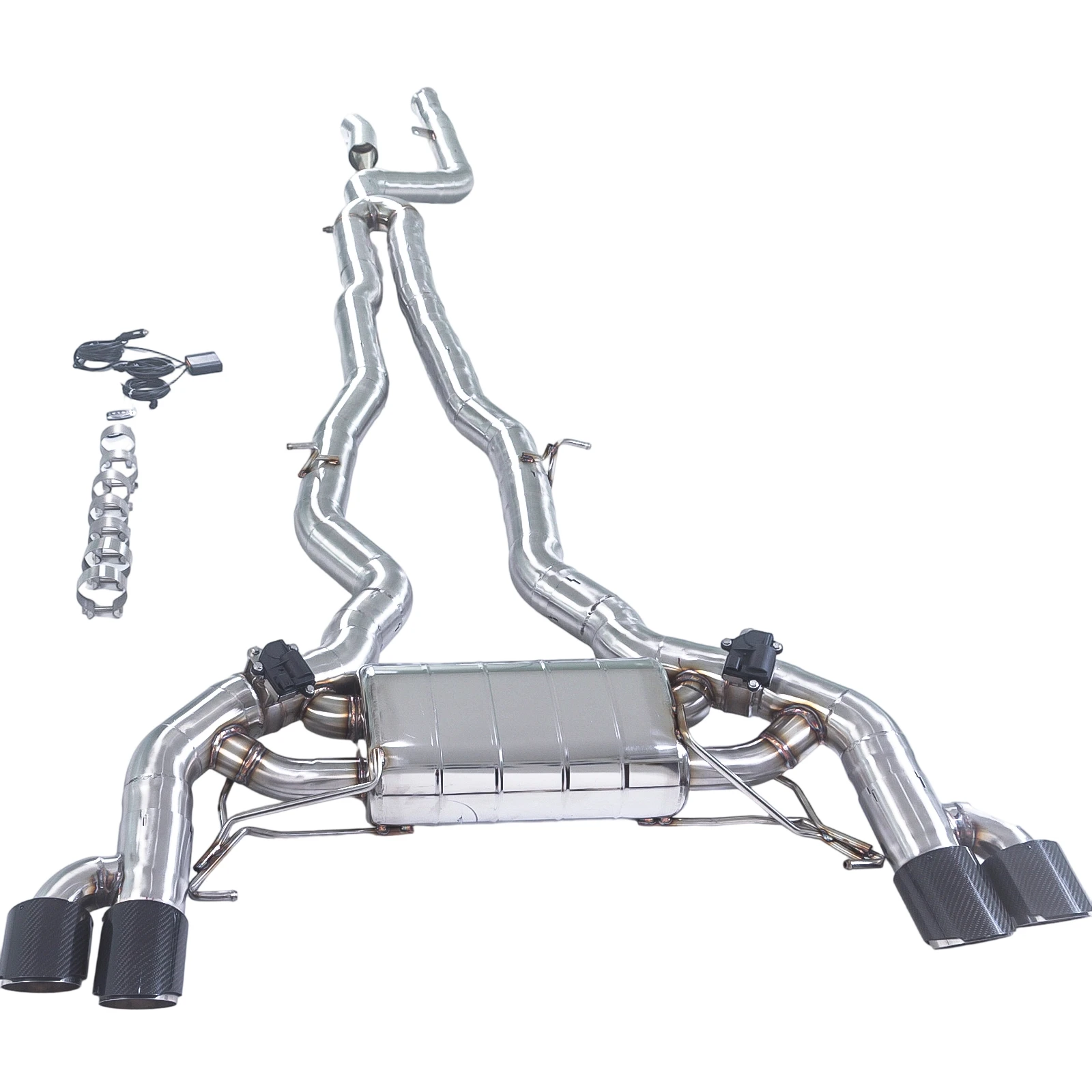 Silenciador catback GFC para BMW X3 M40i y X4 M40i 3.0T válvula