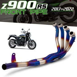 Escape slip-on con tubo de enlace para Kawasaki Z900RS