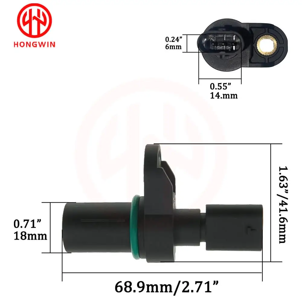 HONGWIN 13627803093 Sensor de posición del árbol de levas para BMW - imagen 5