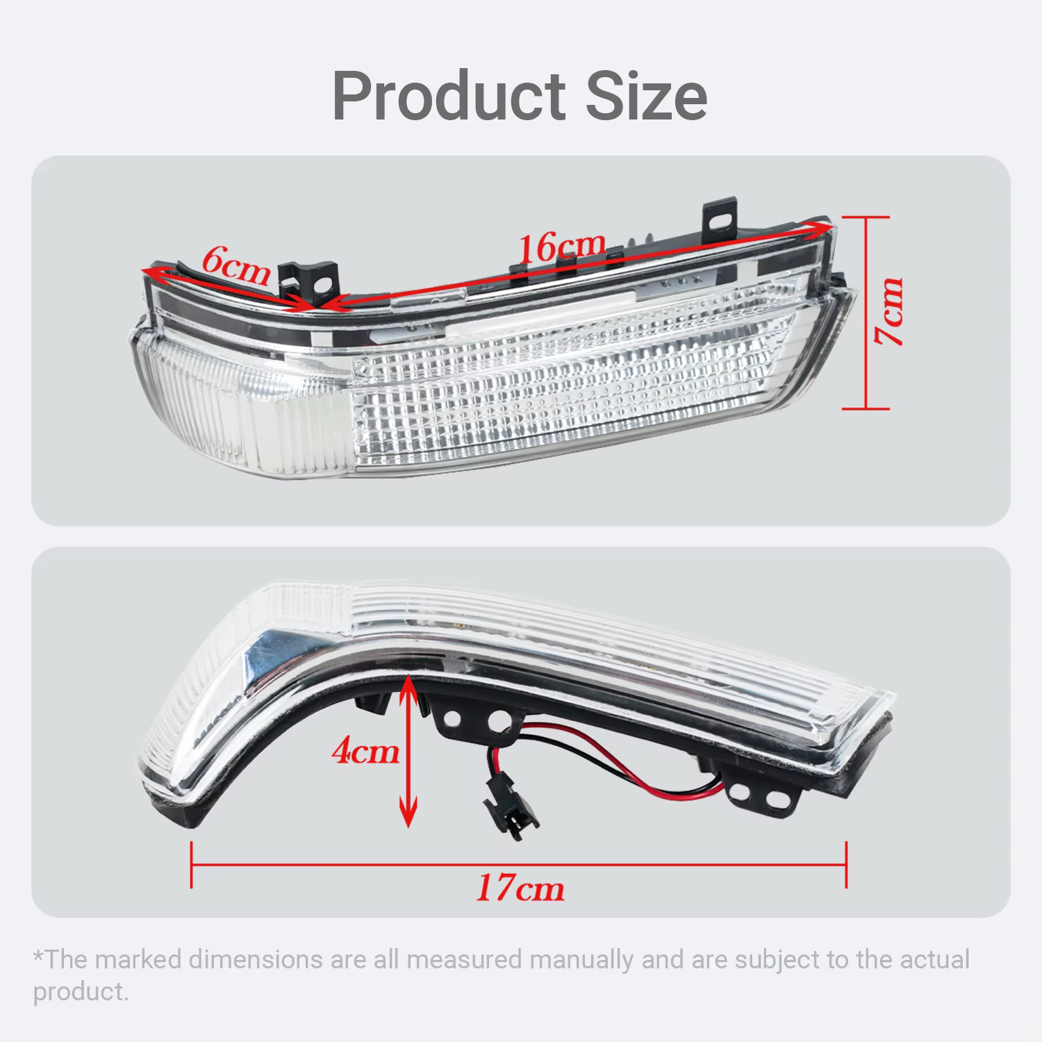 Intermitente LED de espejo para Mitsubishi Pajero V73/V87/V93 - imagen 5