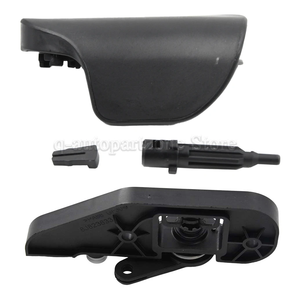 LHD capó pestillo manija de liberación soporte montaje resorte Clip para Audi TT 8J MK2 TTS TTRS 2006-2014 8J 1823533 C 8J 1823633 C - imagen 2