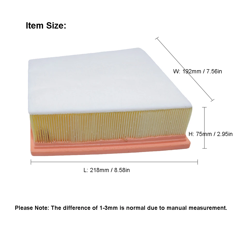 Filtro de aire para RENAULT TALISMAN LP 2015-2022/MEGANE IV 2016/ESPACE V JR 2023/SCENIC/MERCEDES-BENZ CITAN W420, piezas 165468296R - imagen 5