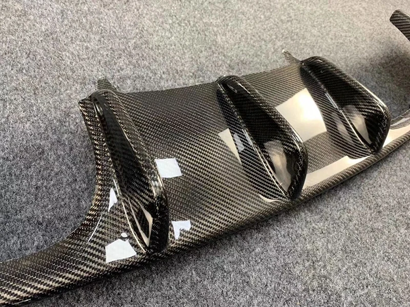 Difusor trasero fibra de carbono para BMW M3 E92 E93 2008-2013 - imagen 5