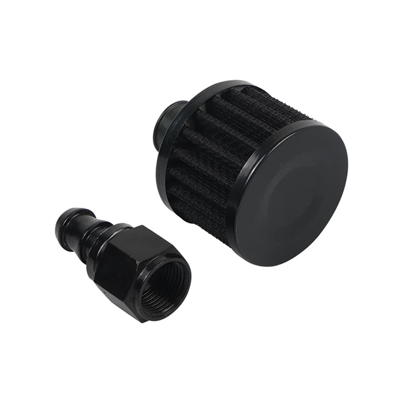 Filtro de aire frío universal para moto, conexión AN8 de 12 mm - imagen 2