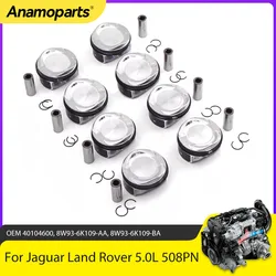 Pistones 508PN con anillos para motor Jaguar Land Rover AJ133 V8