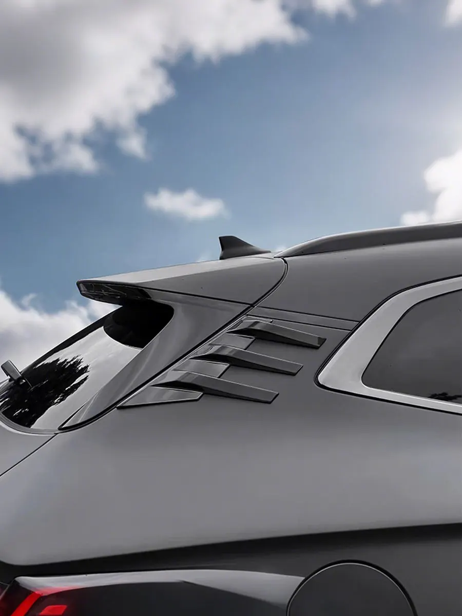 Moldura del pilar C para BYD Seal U 2023-2024, efecto carbono - imagen 4