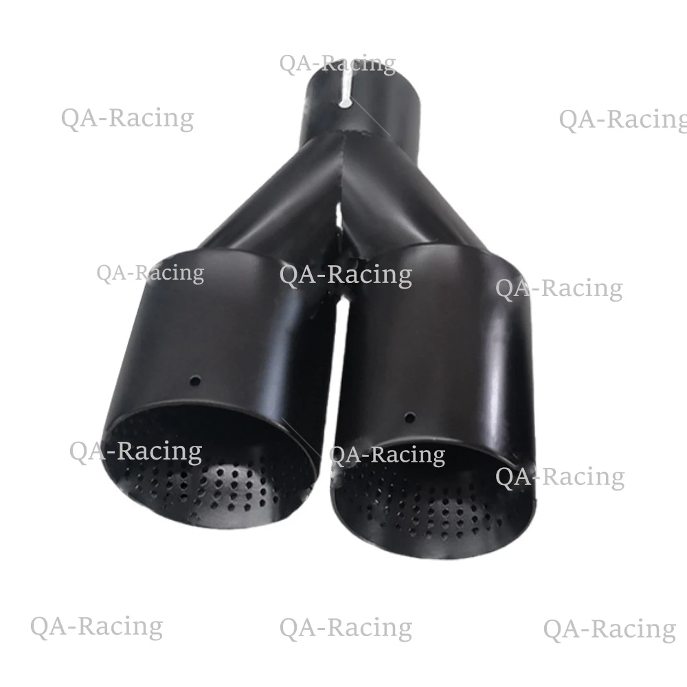 Escape doble acero inoxidable arena mate – VW Golf 6/7 R GTI Tiguan - imagen 4
