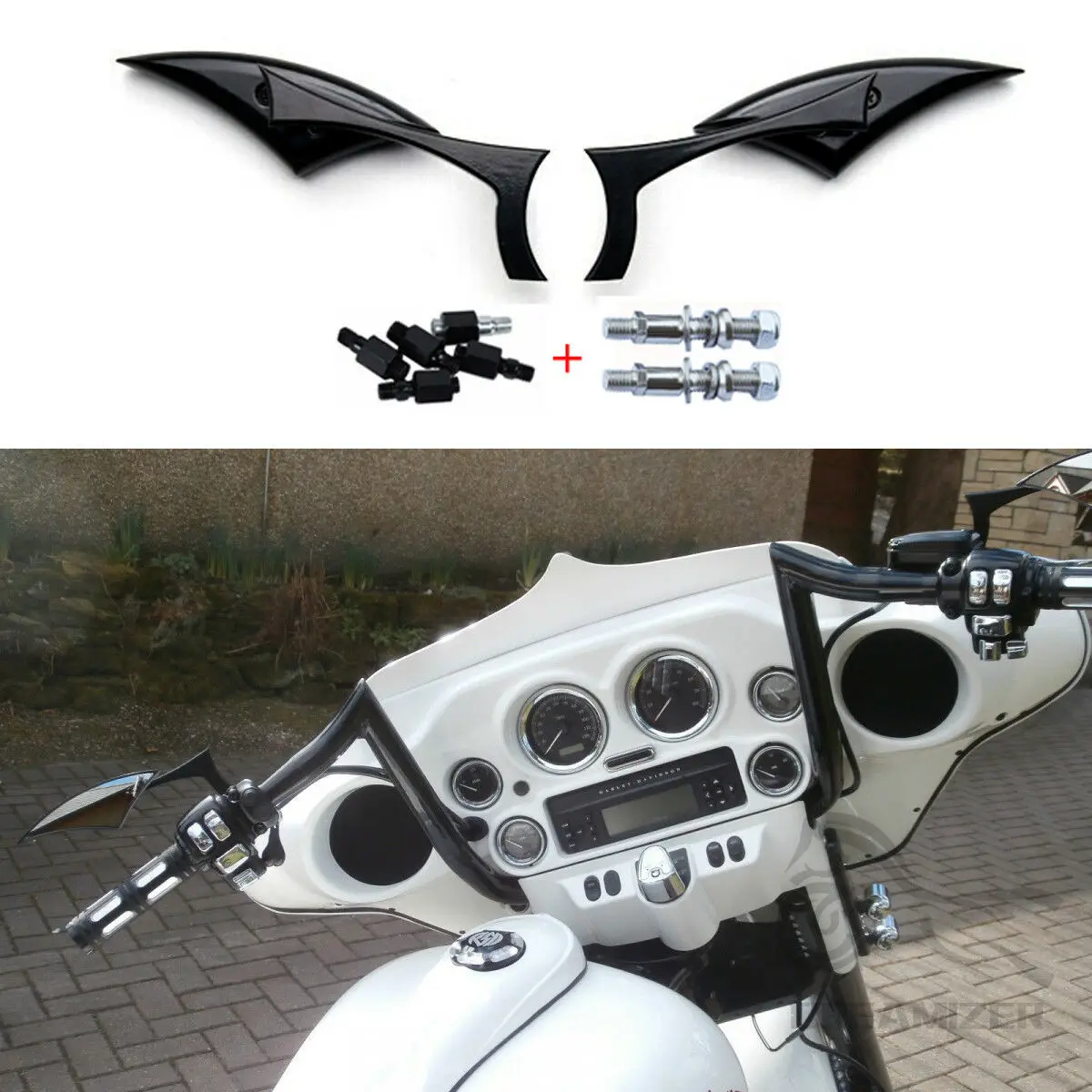 Espejos Harley-Davidson Street Glide – modelos Cruiser - imagen 2