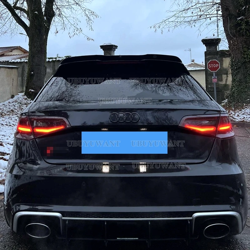 Spoiler de techo ABS para Audi A3/S3 8V, 5 puertas (2013-2018) - imagen 5